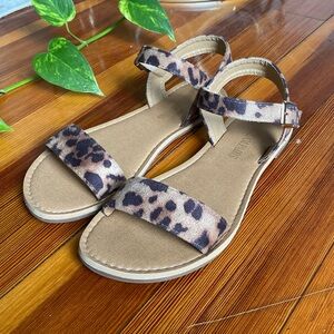 Cheetah Print Sandals